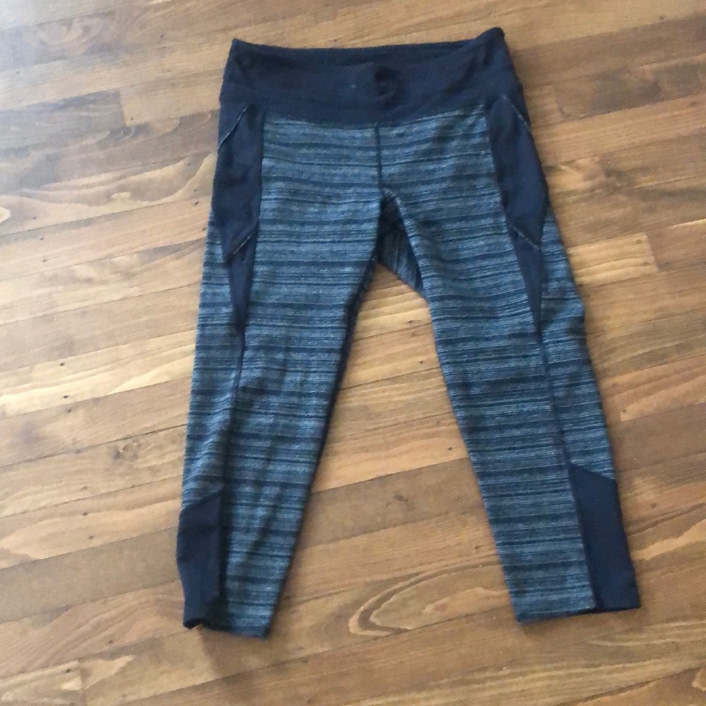 Athletea cropped running leggings